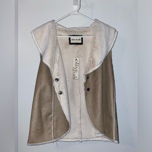 Olive and Oak fur vest